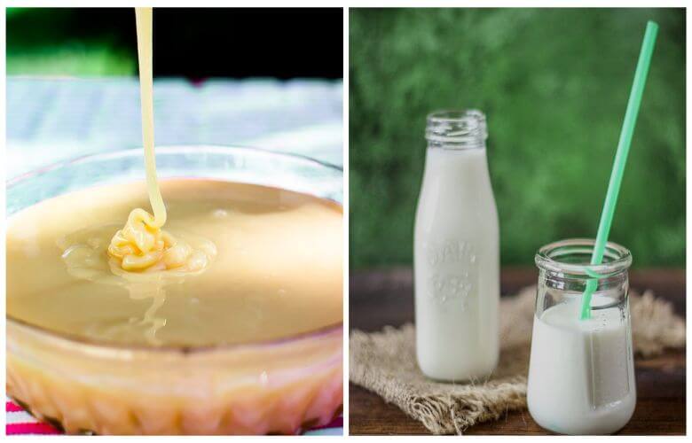 Wat is het verschil tussen gecondenseerde melk en 'gewone' melk? Dit is