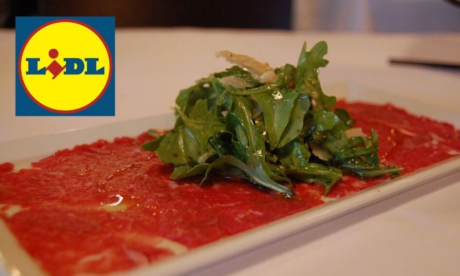 Veiligheidswaarschuwing: Lidl roept carpaccio direct terug