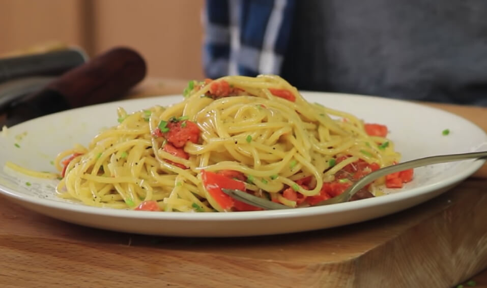 Recept overheerlijke pasta carbonara met zalm