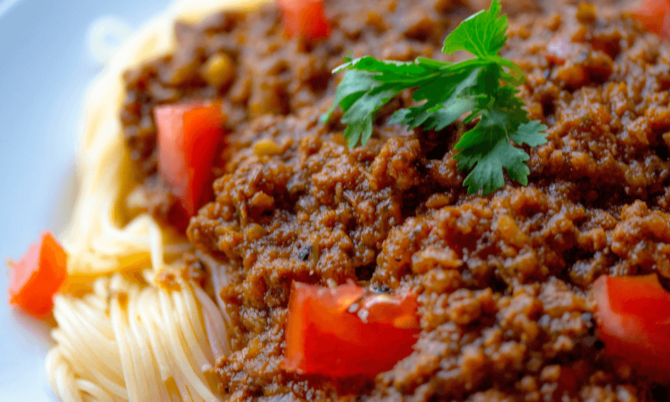 Recept spaghetti bolognese uit de oven