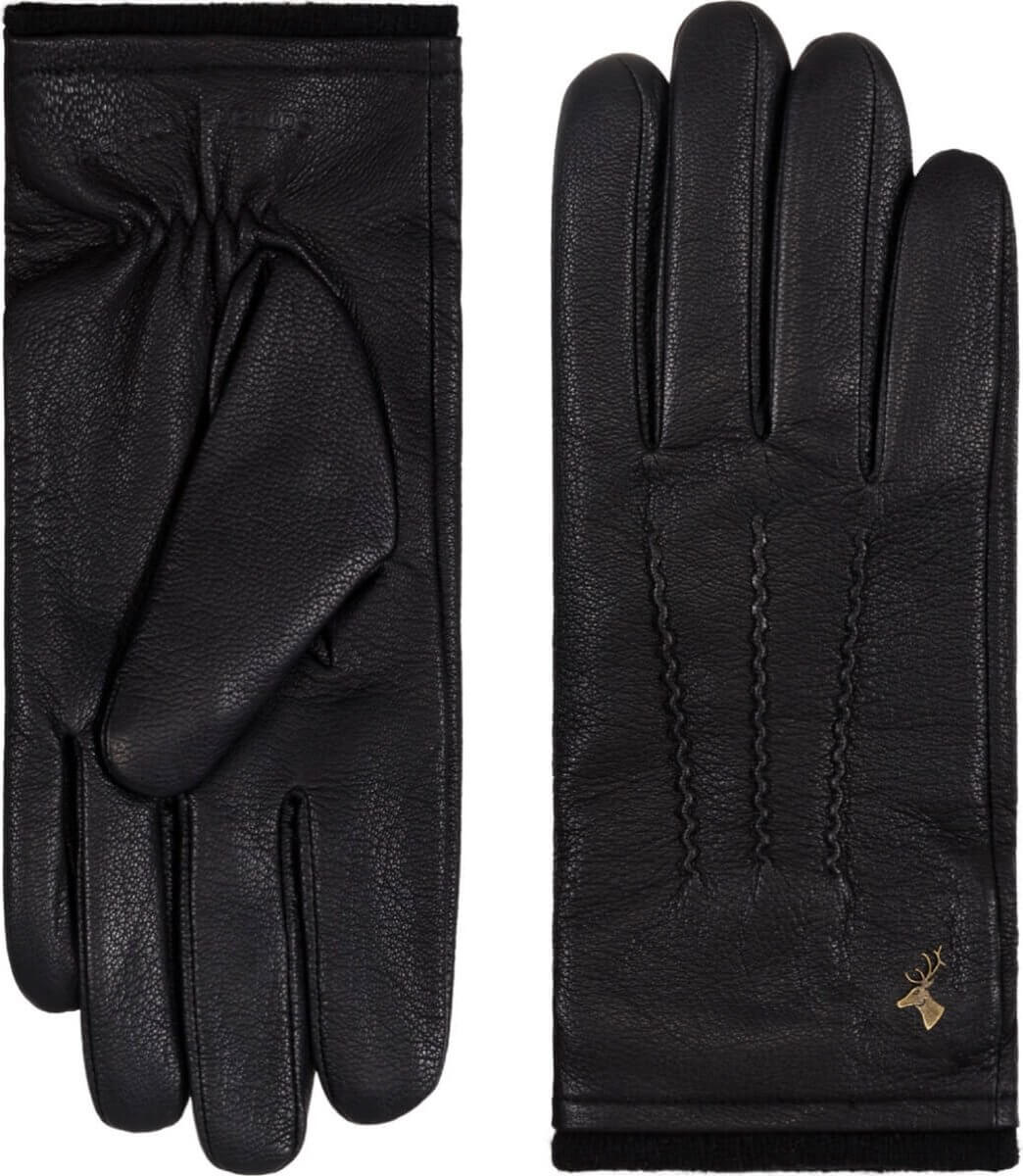 Schwartz & von Halen Handschoenen Heren - 100% geitenleer (nappa) - wollen voering (100%)