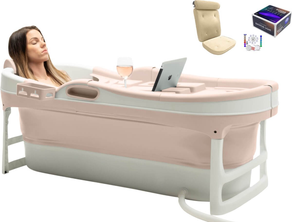 HelloBath® Opvouwbaar Bad XL James Zand