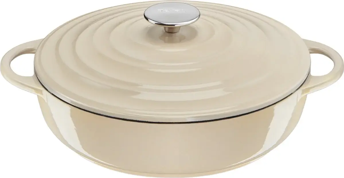 Tefal LOV Lage Braadpan (Ø28 cm, Beige)
