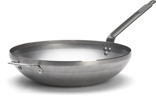 De Buyer Mineral B - Brede bodem (40cm)